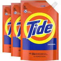 3 Tide Liquid Laundry Detergent Pouches