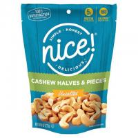 8Oz Nice Cashews Halves and Pieces