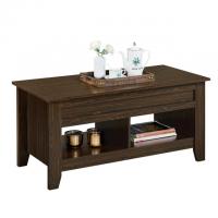 SmileMart Wooden Lift Top Coffee Table
