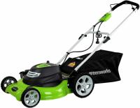 Greenworks 12A 20in 3-in-1 Electric Corded Lawn Mower