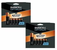 36 Duracell Optimum AA or AAA Batteries