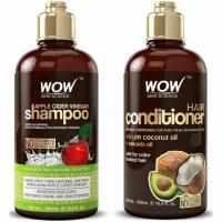 WOW Apple Cider Vinegar Shampoo and Hair Conditioner Set