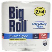 12 Big Roll 1000 Sheets 1-Ply Toilet Papers