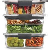 Rubbermaid Leak-Proof Brilliance Food Storage Containers