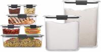 Rubbermaid Brilliance Storage Containers with Lids