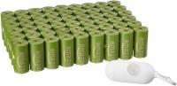 270 Amazon Basics Scented Dog Poop Bags with Dispenser