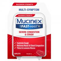 20 Mucinex Fast-Max Maximum Strength Severe Congestion Caplets