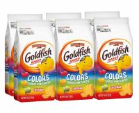 6 Pepperidge Farm Goldfish Colors Cheddar Crackers