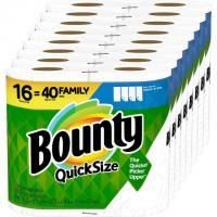 28 Bounty Quick-Size Paper Towels