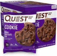 12 Quest Nutrition Double Chocolate Protein Cookies