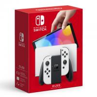 New Nintendo Switch OLED Model with White Joy-Con
