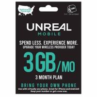 Unreal Mobile SIM Kit 3-Month 3GB