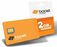 Year Boost Mobile Pre-Paid Plans + SIM Card Kit