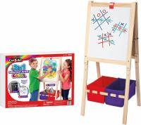 Cra-Z-Art 3-in-1 Smartest Artist Standing Easel with Chalk Board
