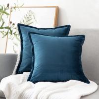 2 Bedsure Velvet Throw Pillow Covers