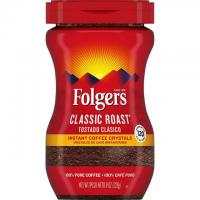 Folgers Classic Roast Instant Coffee Crystals