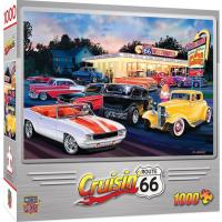 MasterPieces Cruisin Route 66 Dogs Jigsaw Puzzle