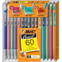 60 BIC Mechanical Pencil Variety Pack