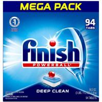 94 Finish Powerball Dishwasher Detergent Tablets