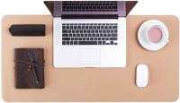 Bedsure 17x35 Genuine Leather Waterproof Desk Pad