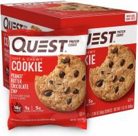 12 Quest Nutrition Peanut Butter Chocolate Chip Protein Cookies