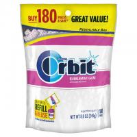 180 Orbit Bubblemint Gum