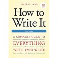 How to Write It Third Edition eBook