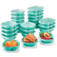 25 Rubbermaid TakeAlongs On The Go Food Storage and Meal Prep Containers