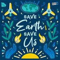 Save Earth Save Us Sticker