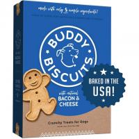 Buddy Biscuits with Bacon and Cheese Oven Baked Dog Treats