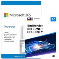 Microsoft 365 Subscription with Bitdefender Internet Security