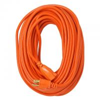 100ft Orange Weather Resistant Vinyl Outdoor Extension Cord