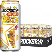 12 Rockstar Juiced Island Mango Energy Drinks