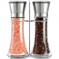 Willow and Everett Stainless Steel Salt and Pepper Grinder Set