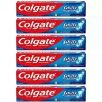  6 Colgate Cavity Protection Toothpaste with Fluoride 