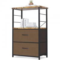 ODK Nightstand File Cabinet End Table with Drawer