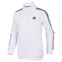 adidas Boys Medium Zip Front Iconic Tricot Jacket