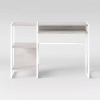 42in Project 62 Paulo Wood Writing Desk with Storage