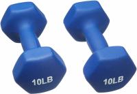 Amazon Basics Neoprene Coated Dumbbell Hand Weight Set