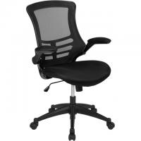 Mid-Back Black Mesh Swivel Ergonomic Task Office Chair