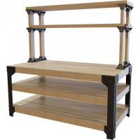 Custom Work Bench and Shelving Storage System