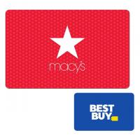 Macys Gift Card + Best Buy Gift Card
