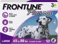 Frontline Plus 3-Dose Flea and Tick Treatment