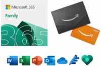 Microsoft 365 Family 12-Month Subscription + Gift Card