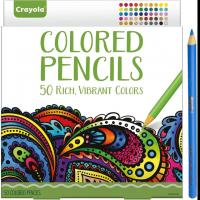 50 Crayola Colored Pencils