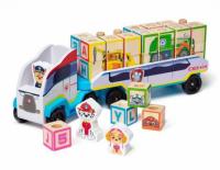 Melissa and Doug PAW Patrol Wooden ABC Block Truck