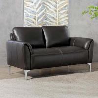 Jordane Leather Loveseat