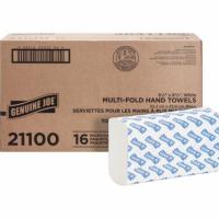 16-Pack 250 Sheets Genuine Joe Multifold Paper Hand Towels