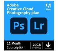 Adobe Creative Cloud Photography Subscription with 20GB Cloud Storage
