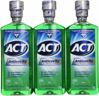 3 Act Anticavity Mint Fluoride Mouthwash